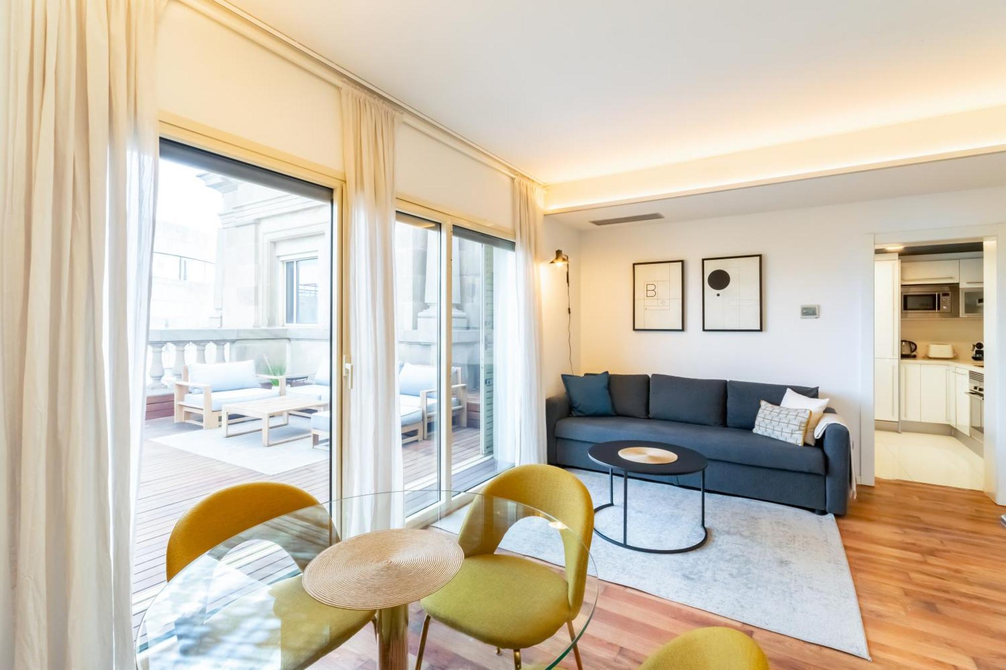 Unique Rentals - Placa Catalunya Central Apartments Барселона Экстерьер фото